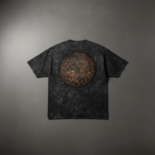240GSM Acid Wash Oversized Tee by maisonbrut